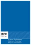 Response to consultation determining amount of penalty