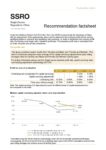 Recommendation factsheet 2017