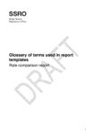 Glossary of Terms for Rates Comparison Report (1)