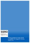 Pricing guidance review 2018: Consultation on changes for 2019/20