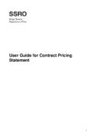 User Guide for Contract Pricing Statement (1)